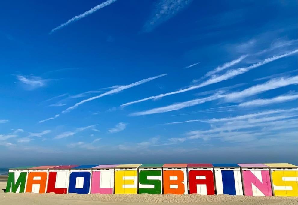 Appartement "Escapade A Malo" 4 A 6 Personnes 5 Mn A Pied De La Plage Dunkierka Zewnętrze zdjęcie