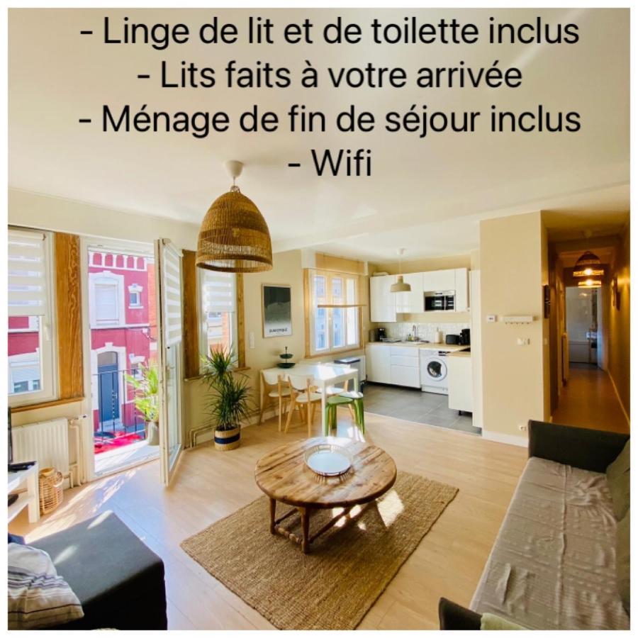 Appartement "Escapade A Malo" 4 A 6 Personnes 5 Mn A Pied De La Plage Dunkierka Zewnętrze zdjęcie