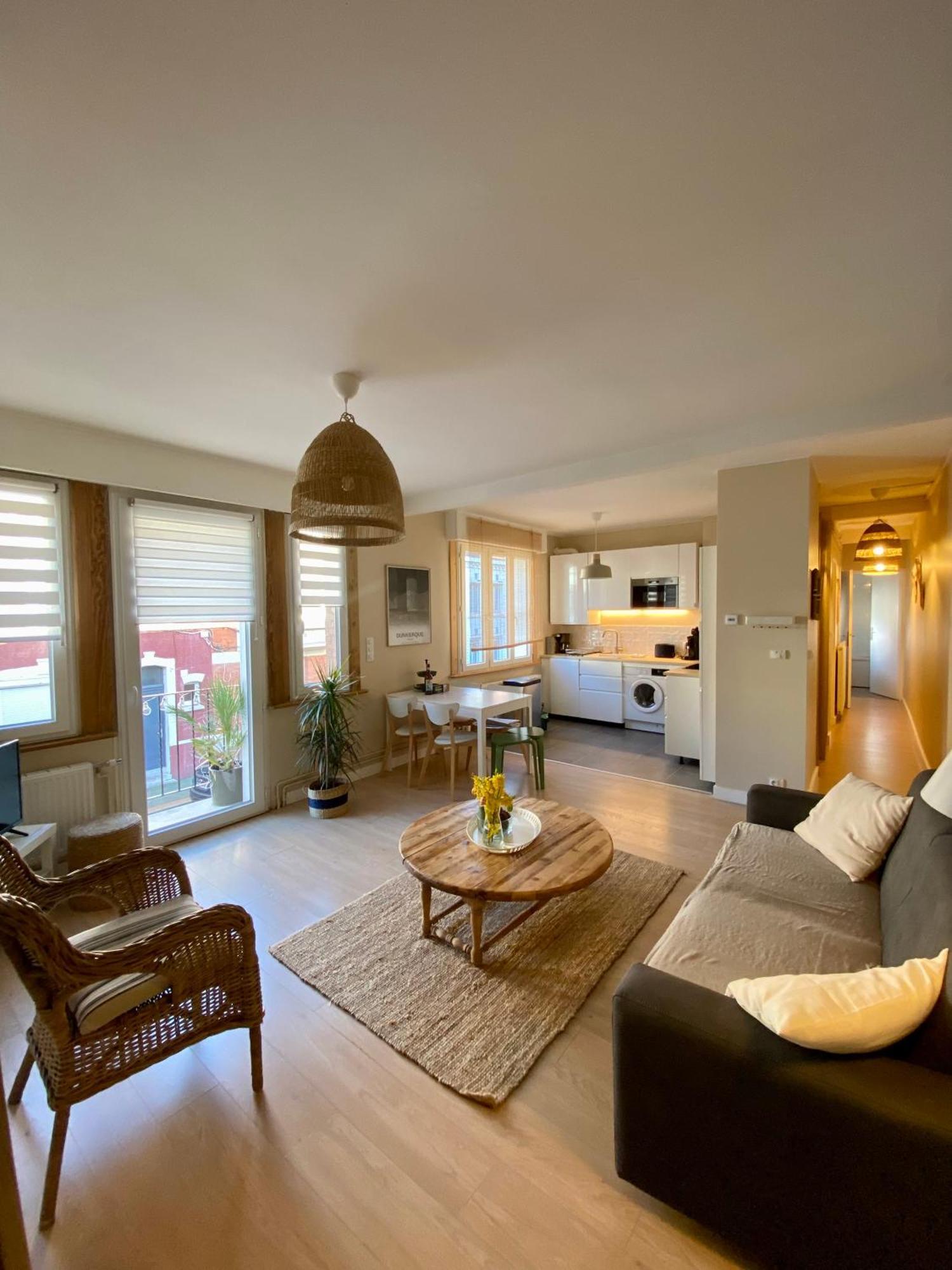 Appartement "Escapade A Malo" 4 A 6 Personnes 5 Mn A Pied De La Plage Dunkierka Zewnętrze zdjęcie